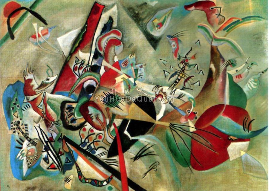 In Grey - 瓦西里·康丁斯基